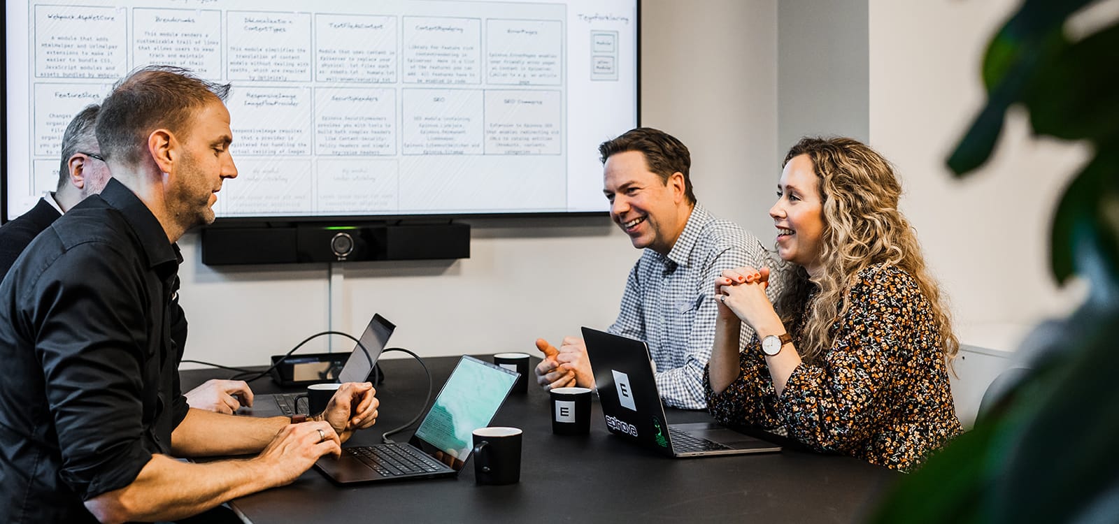 En gruppe i et møte