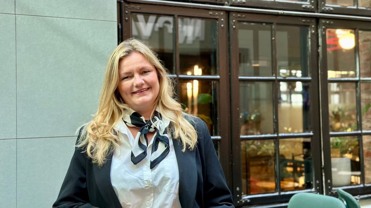 Birgitte i Lysgården i NOVA House i Oslo