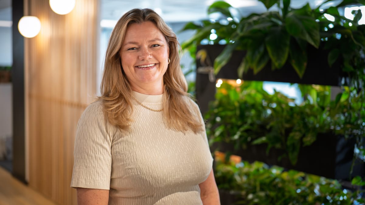 Birgitte i Epinovas kontorer i NOVA House i Oslo