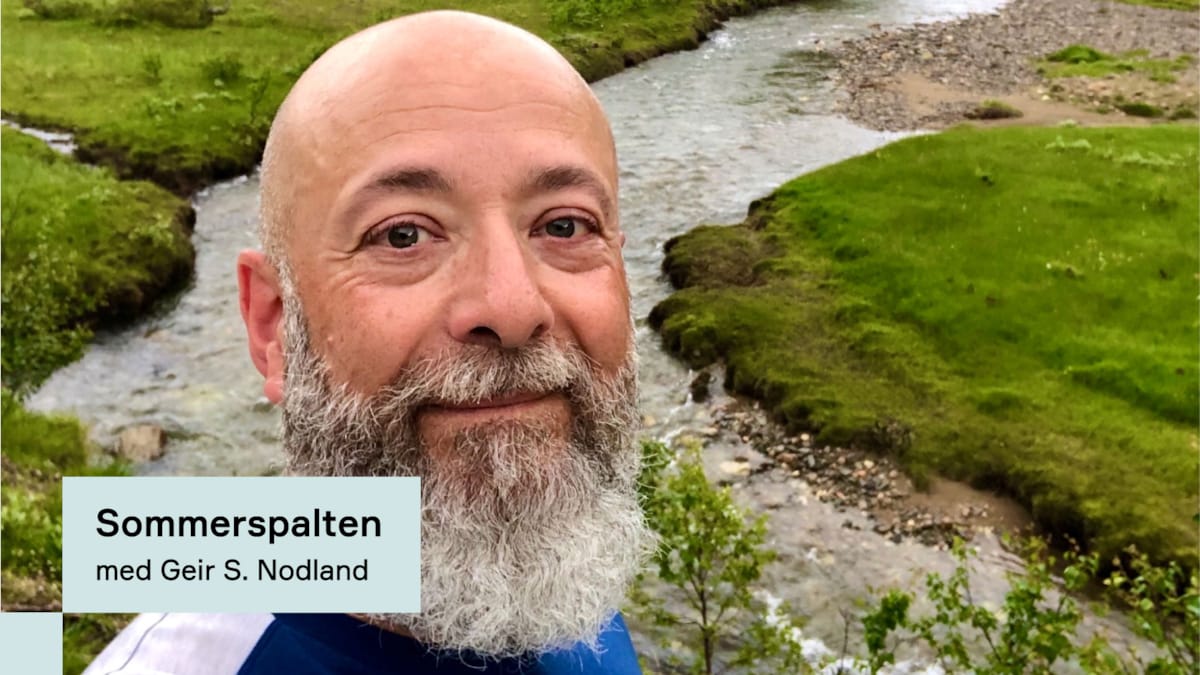 Selfie av Geir S. Nodland på tur