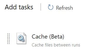 Azure DevOps Cache task