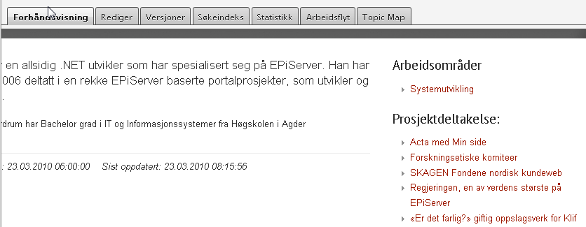 Associations working