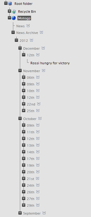 Using ordinal numbers on archive subfolders with Epinova.DateTreeArchive