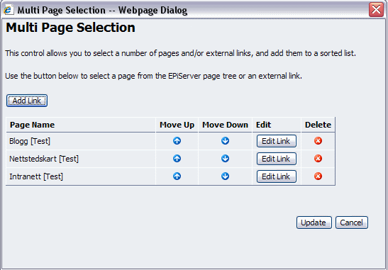 Multi page property